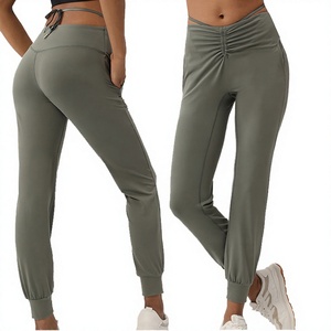 Pantalon droit en lin pour femme, nouvelle collection été 2025, chic et tendance, respirant, taille élastique, taille haute vintage, antistatique, anti-boulochage - Product Image 3