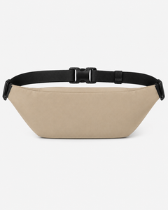 Sac banane en nylon GAPE, sangle réglable, léger, unisexe, sport de plein air, décontracté, fermeture éclair, couleur unie beige, variété - Product Image 4