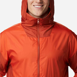 Chaqueta Cortavientos de Alta Calidad, Gruesa, con Cierre y Estampado, Informal para Exteriores - Product Image 3