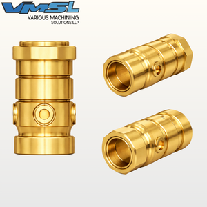 หัวควบคุมระยะไกล – ชิ้นส่วนทองเหลืองขึ้นรูปด้วยความแม่นยำสูง พร้อมการขัดเงาแบบกระจก - Product Image 3