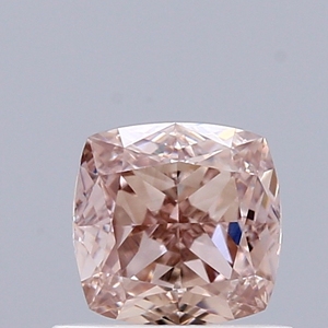 Diamante natural de corte cojín, color marrón rosado, 0.66 quilates, claridad VS2, certificado por GIA, para la elaboración de joyas. - Product Image 1