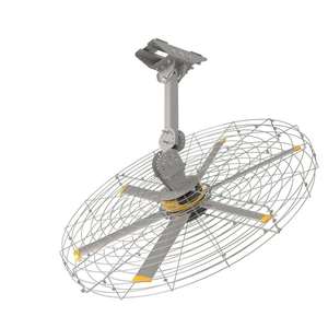 VENTES EXCEPTIONNELLES Ventilateur pivotant de qualité supérieure, fixation sur poutre en I, contrôleurs de vitesse, ailettes en aluminium - Product Image 3