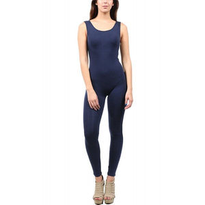 Combinaison de sport pour femme, combinaison de yoga extensible, combinaison de fitness, col en V, sans manches, prix bas, OEM - Product Image 3