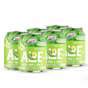 Jugo de Piña Puro Dorado 250ml Lata Pequeña Bebida Refrescante de Fruta Tropical Servicio de Fabricación por Contrato OEM ODM - Product Image 1