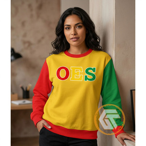 GREEK TREASURES GT-1618 Sudadera de Invierno Personalizada de Alta Calidad para Mujer, Bordada con la Estrella del Este, de Algodón y Felpa - Product Image 3