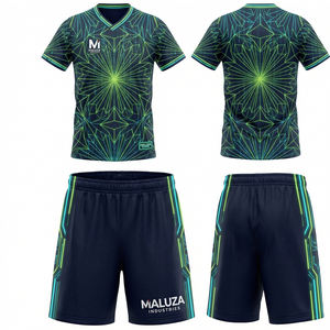 Uniforme de Entrenamiento de Fútbol de Alta Calidad, Camiseta y Pantalones Cortos Transpirables, Ropa Deportiva de Equipo MALUZA Industries - Product Image 6