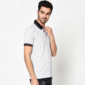 Camisa de Golf Informal de Negocios para Hombre, 100% Algodón, Transpirable, Manga Corta, Talla Grande, Verano, Ligera, con Logotipo Personalizado - Product Image 3