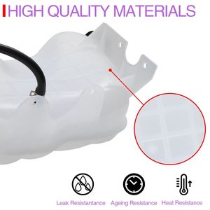 Réservoir de trop-plein de liquide de refroidissement blanc compatible avec les modèles de camions International Durastar/Harvester pour l'expansion et la protection contre le trop-plein - Product Image 5