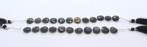 Flashy <b>Labradorite</b> Faceted Coin Cut Side Drill Gemstone Beads 12MM Fine <b>Labradorite</b> Fancy Shape Loose Beads 6Inch Jewelry Making - Product Image 6