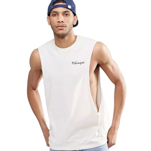 เสื้อกล้ามออกกำลังกายผู้ชายแบบสบายๆ ขายดีที่สุด บริการ OEM ไซส์ใหญ่ ดีไซน์ระบายอากาศได้ดี จากปากีสถาน - Product Image 4