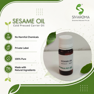 Premium Sesame Oil for Bulk Supply Suitable for Cosmetic Personal Care Hair Care Manufacturing and Private Label Solutions - Product Image 2
