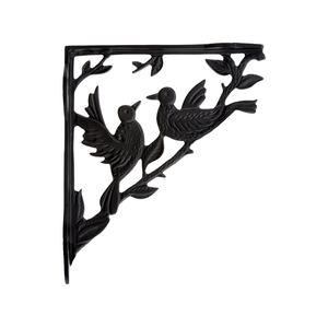 2023 Most Demanded Custom Size Design Bracket Heavy Duty Black Color Book <b>Shelf</b> Brackets From India - Product Image 1