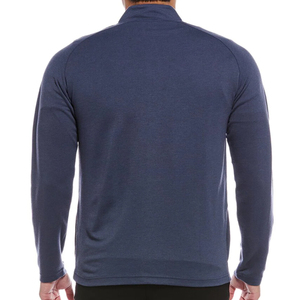 Sudadera Casual de Invierno para Hombre, 100% Algodón, Cuello Alto, Manga Larga Raglán, Color Sólido, Transpirable - Product Image 3