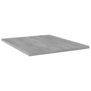 Set di 8 pezzi di 15.7 grigio cemento "x 19.7" x 0.6 "tavole da scaffale in legno ingegnerizzato per librerie - Product Image 3