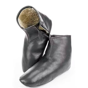 Chaussettes en cuir de haute qualité, cuir véritable, hiver, usage domestique, antibactériennes, personnalisées, OEM, vente en gros - Product Image 1