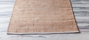 Alfombra de Entrada de Yute Hecha a Mano, Alfombra de Entrada a Rayas Naturales, Alfombra Ecológica para Interiores y Exteriores, Alfombra Personalizada - Product Image 5
