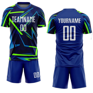 Uniforme de Fútbol Ligero 100% Poliéster Transpirable, Jersey y Pantalones Cortos con Control de Humedad, Nombre del Equipo Personalizado para Deportes - Product Image 6