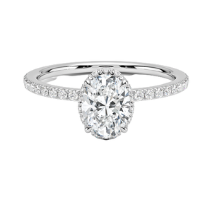 Timeless White Silver <b>Crystal</b> Engagement <b>Ring</b> Elegant Romantic Jewelry Perfect Gift for Special Moments - Product Image 3