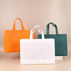 Sac fourre-tout non tissé personnalisé avec logo, sac de courses réutilisable, sac écologique pour supermarché, voyage, emballage cadeau - Product Image 1