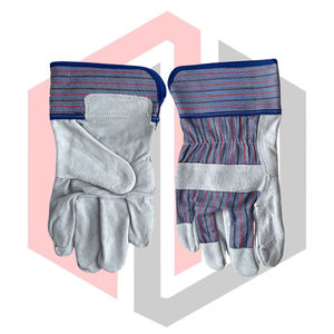 ถุงมือริเกอร์เสริมแรง ทนต่อการฉีกขาด ระบายอากาศได้ดี ป้องกันไฟฟ้าสถิต ปราศจากซิลิโคน ปราศจากแป้ง ป้องกันไฟ ป้องกันการบาด ขนาด 26 ซม. - Product Image 5