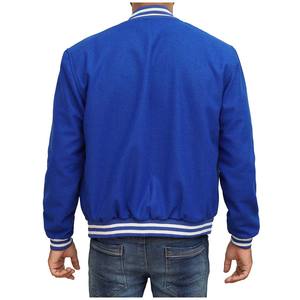 Custom Wholesale Leather Sleeves Chenille Embroidery Baseball Jacket <b>Wool</b> <b>Red</b> Letterman Jackets for Men - Product Image 5