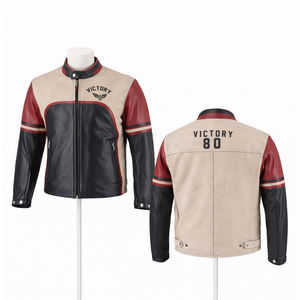 Chaqueta de Cuero Personalizada para Motocicleta Estilo Vintage 2026 para Hombre, Chaqueta Retro de Motociclista, Chaqueta Clásica para Motociclismo, Chaqueta de Cuero Estilo Cafe Racer - Product Image 2