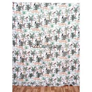 Edredón Kantha 100% Algodón, Estampado, Hecho a Mano en India, Vintage, Cosido a Mano, para Uso en Hoteles, Ecológico, para Todas las Estaciones - Product Image 6