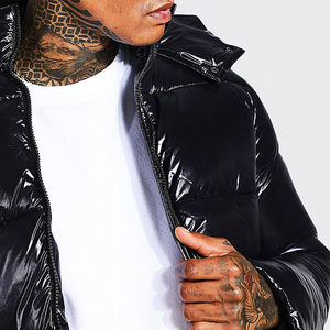 Premium <b>Light</b> Weight Breathable Solid Style <b>Puffer</b> <b>Jacket</b> Wholesale OEM Services Winter Fashion - Product Image 6