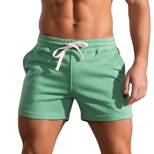 Shorts d'entraînement d'été pour hommes en gros – Nouveau style, extensibles dans 4 directions, anti-transpiration, écologiques, anti-UV, respirants, couleur unie - Product Image 6