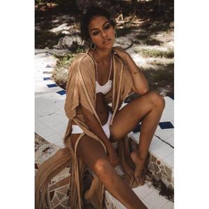Stylish Sexy Boho Sleeveless Kaftan <b>Dress</b> Solid Color <b>Loose</b> Fit Spaghetti Strap Sheer Layer Summer Casual <b>Dress</b> In Wholesale - Product Image 3