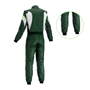 Combinaison de course automobile de haute qualité pour la protection, fabrication OEM, prix de gros, logo personnalisé, fournisseur d'équipement de piste de karting - Product Image 4