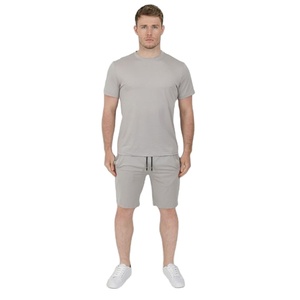 T Shirt Custom Made Design Men Wear Shirts and Shorts Summer <b>Twin</b> <b>Sets</b> For Men Summer Collection - Product Image 1