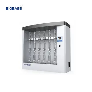 Biobase Manufacturer Soxhlet Extractor 6pcs/batch Fat Analyzer SFA-06 with Self-flowing liquid addition