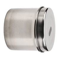Conteneur en acier inoxydable de qualité supérieure pour coton hydrophile 8,5 x 6 cm, pot à pansements médicaux, boîte de rangement chirurgicale, récipient dentaire chirurgical