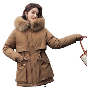 2023 Wholesale Winter <b>Womens</b> Outdoor Casual Bubble <b>Waterproof</b> Windproof <b>Parka</b> Warm Shiny Puffer Wear Jackets and Coat for Ladies - Product Image 2