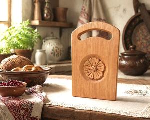 Planche à découper en bois minimaliste pour cuisines contemporaines - Product Image 5