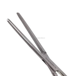 Pinza Hemostática Quirúrgica Pean de 7 Pulgadas con Mandíbula Recta, Empuñadura de Vinilo Morado, Acero Inoxidable Alemán, Reutilizable, Manual, Duradera, CE ISO OEM ODM - Product Image 6