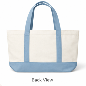 Custom Logo Size Printed Eco Friendly Reusable Designer Canvas Cotton Shopping Tote Bag Cotton Beach Tote Bag - Product Image 2