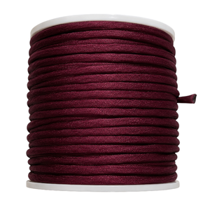 Cordon plat en soie Y S INTERNATIONAL pour la création de bijoux, fil tissé lisse pour la fabrication de colliers et bracelets, artisanat fait main - Product Image 1