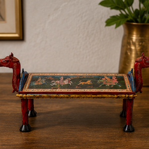 Mesa Rectangular de Madera Antigua con Cabeza de Camello, Diseño Asiático, Decoración para Sala de Estar, Mueble Duradero para el Hogar - Product Image 1