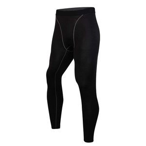 Leggings de compression pour hommes personnalisés, taille élastique, antibactériens, séchage rapide, sport, fitness, course à pied, OEM personnalisable - Product Image 6