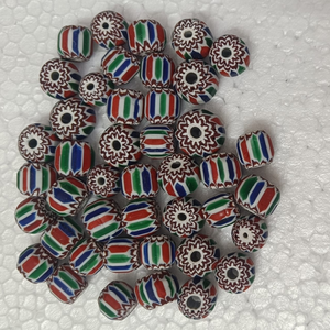 Cuentas de Vidrio Estrella Artesanales Personalizadas, Estilo Africano, Venta al por Mayor Directa de Fábrica, Cuentas Espaciadoras Sueltas a Granel - Product Image 6
