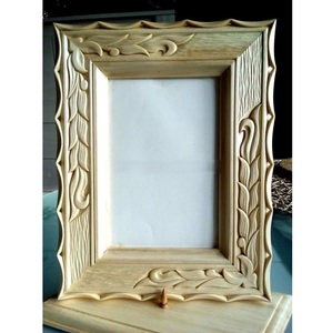 Indian Exporter Modern Lightweight Square Wooden <b>Frame</b> Handmade <b>Mirror</b> High-polished Finish for Minimalist Scandinavian Wedding - Product Image 1