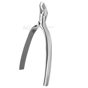 Cortauñas Profesional SAAR GLOBAL SURGICAL de Acero Inoxidable, Hoja Recta, Punta Afilada, Apertura de Mandíbula Ancha, Duradero - Product Image 1