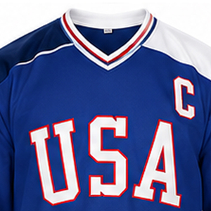 Long Sleeve High Quality Sublimation Custom Design V Neck USA Style Player <b>Ice</b> Hockey Jersey for Men and Youth Clubs & Teams - Product Image 2