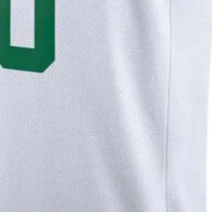 Camiseta de Baloncesto Blanca y Verde para Hombre, Sin Mangas, Ligera, Deportiva, Transpirable, Uniforme para Entrenamiento y Partido - Product Image 6