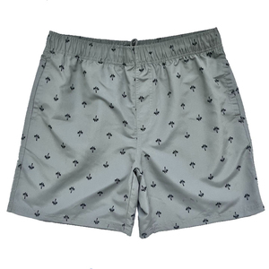 Shorts pour hommes en Spandex/Polyester, couleur unie, écologiques, style décontracté d'été, coupe confortable, séchage rapide, imperméables et respirants pour le quotidien - Product Image 1