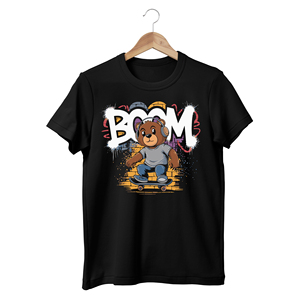Camiseta Extra Grande con Logotipo Personalizado HMR - 100% Algodón, Impresión Serigráfica, Diseño Personalizado, Camiseta Informal para Hombre y Mujer - Product Image 2