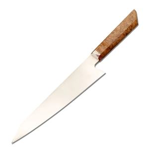 Couteau de chef personnalisé fait main Jexmoo en acier inoxydable, avec une belle poignée et un étui en cuir, couteau de 13 pouces, cadeau pour chef - Product Image 1