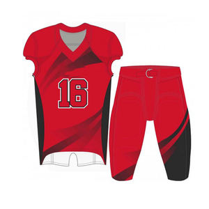 Custom Full Tackle Twill Youth <b>Flag</b> Football Uniform Cheap American Football Jersey Set - Product Image 5